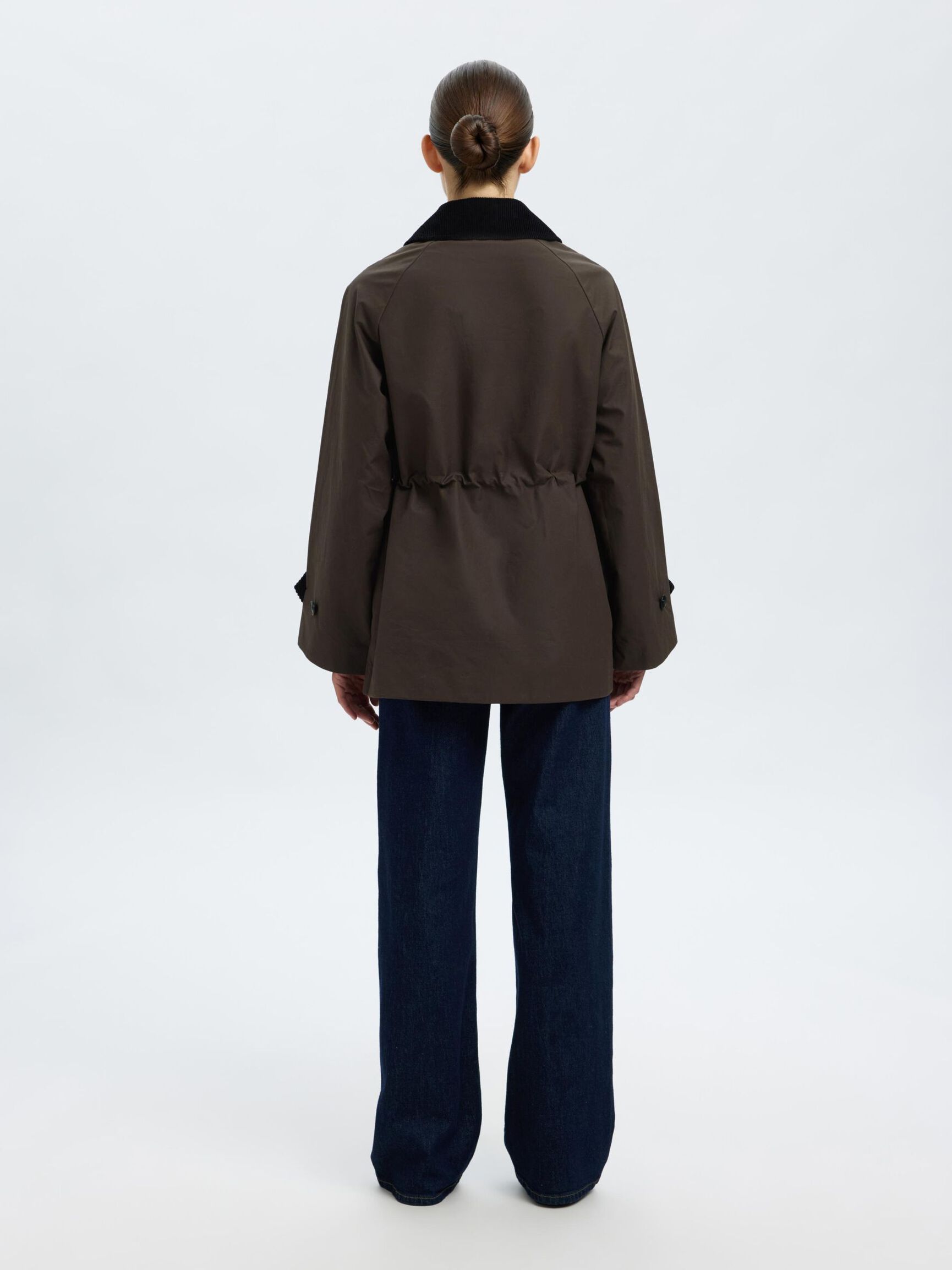 WAXED COTTON JACKET, Delicioso, highres