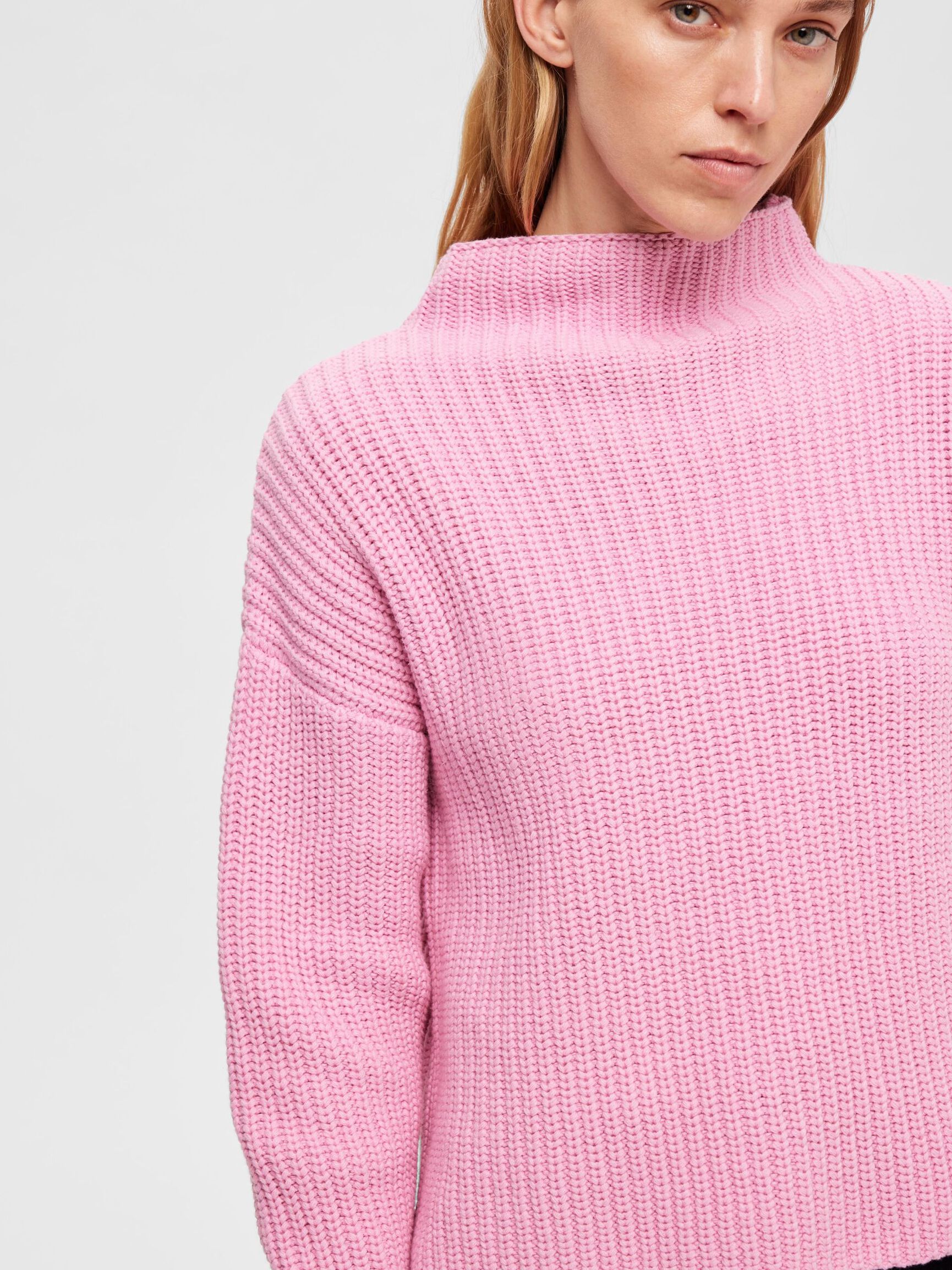 OVERSIZED JUMPER, Moonlite Mauve, highres
