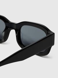 SQUARE FRAME SUNGLASSES, Black, highres