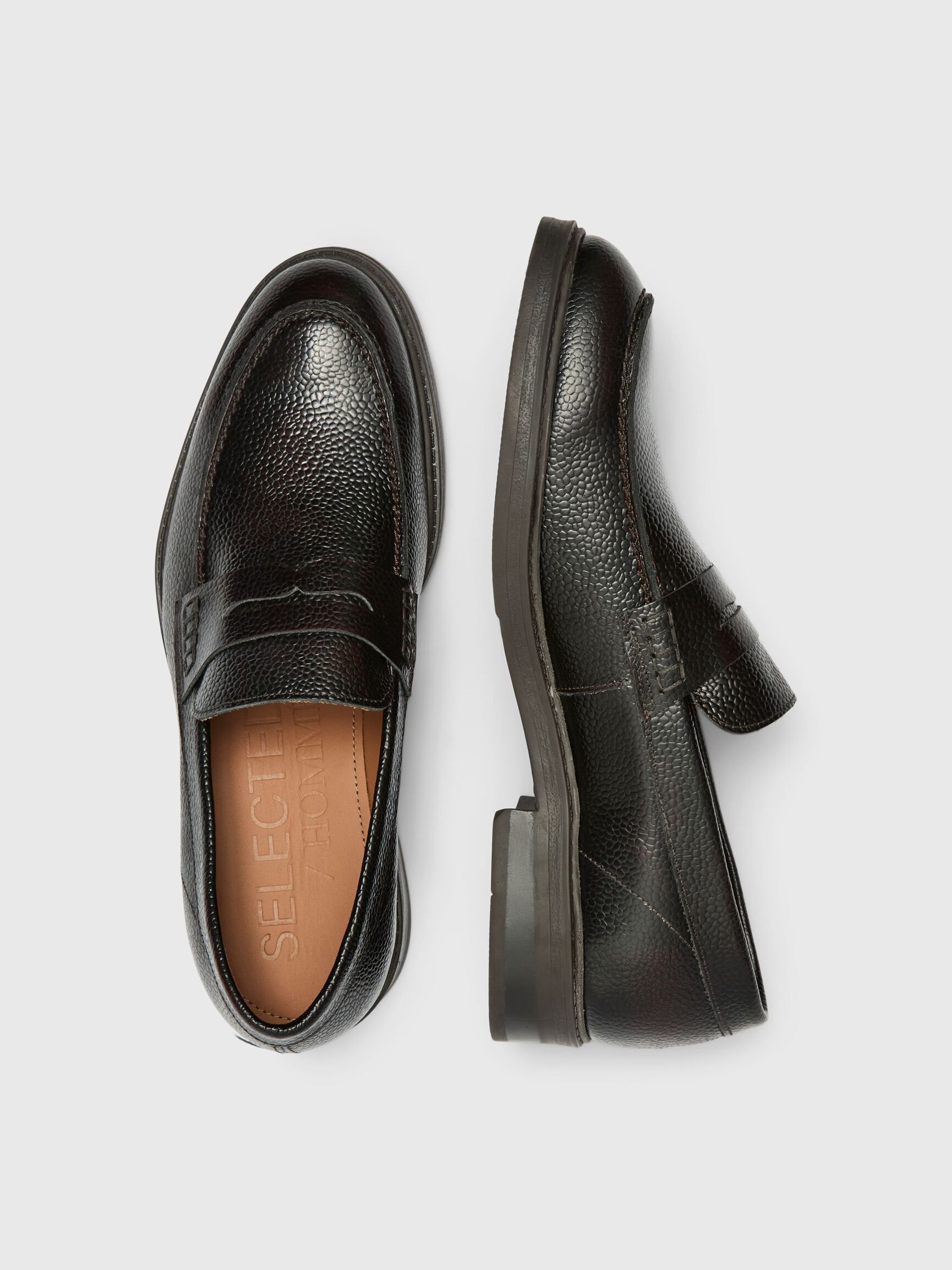 LEER INSTAPPERS, Chestnut, highres