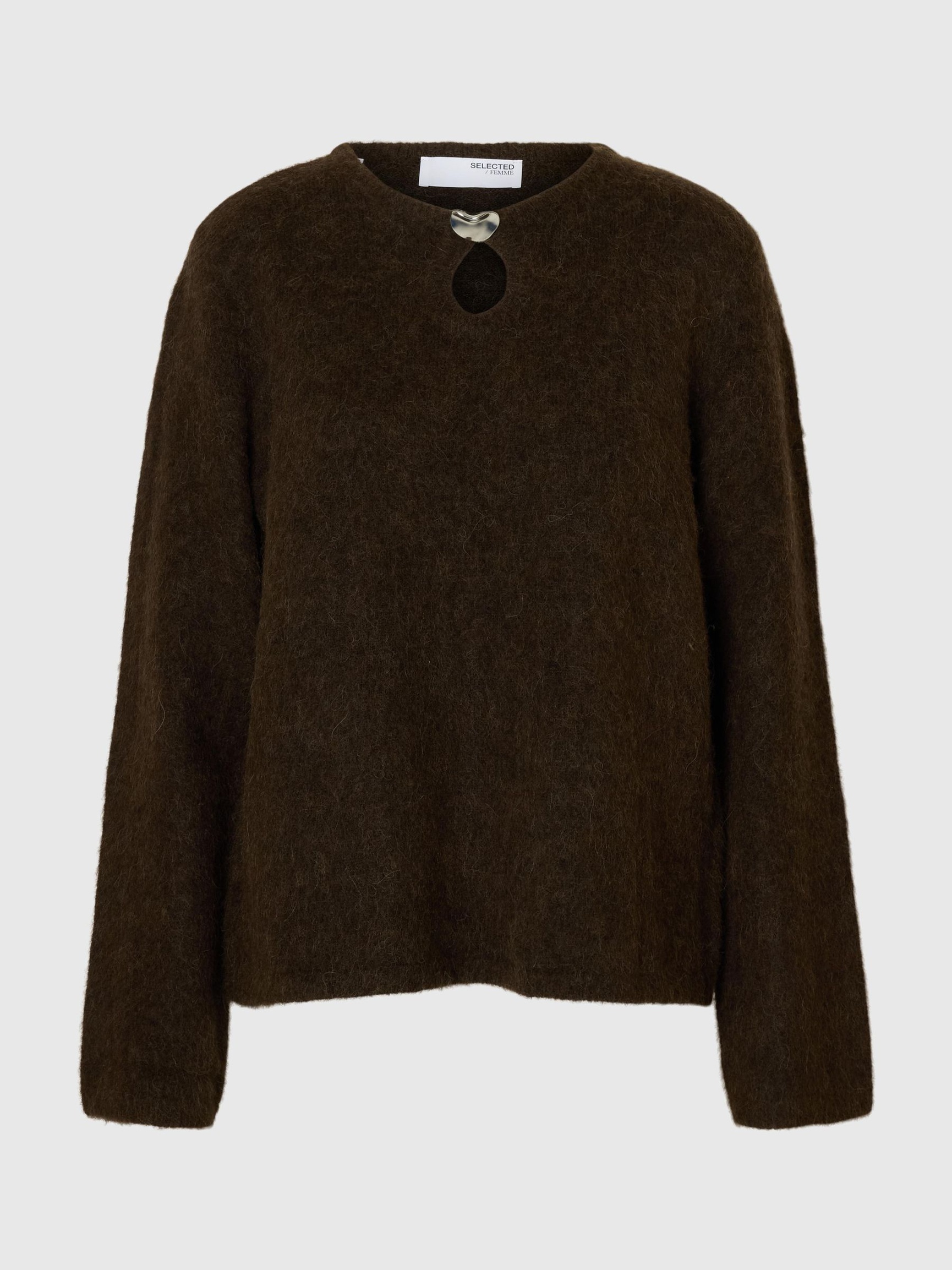 WOOL BLEND KNITTED JUMPER, Delicioso, highres