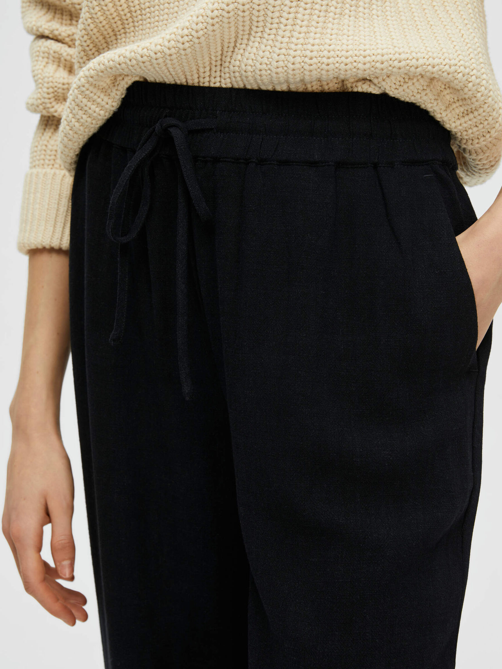 VISKOSEMIX HOSE, Black, highres