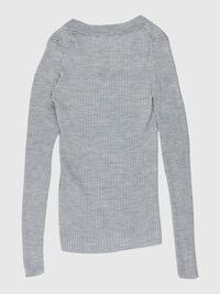 TIGHT FITTING JUMPER, Light Grey Melange, highres