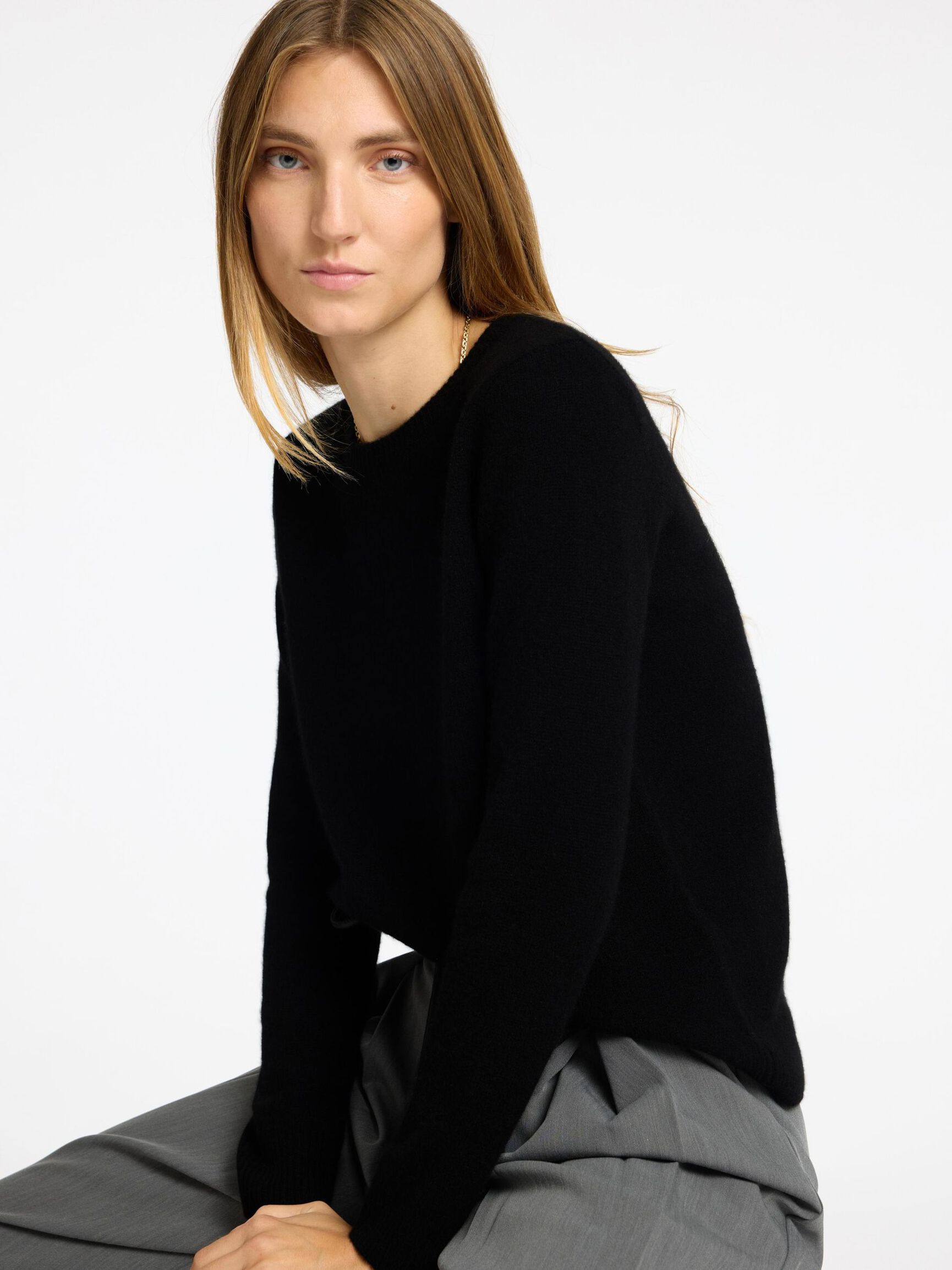 SWETER, Black, highres