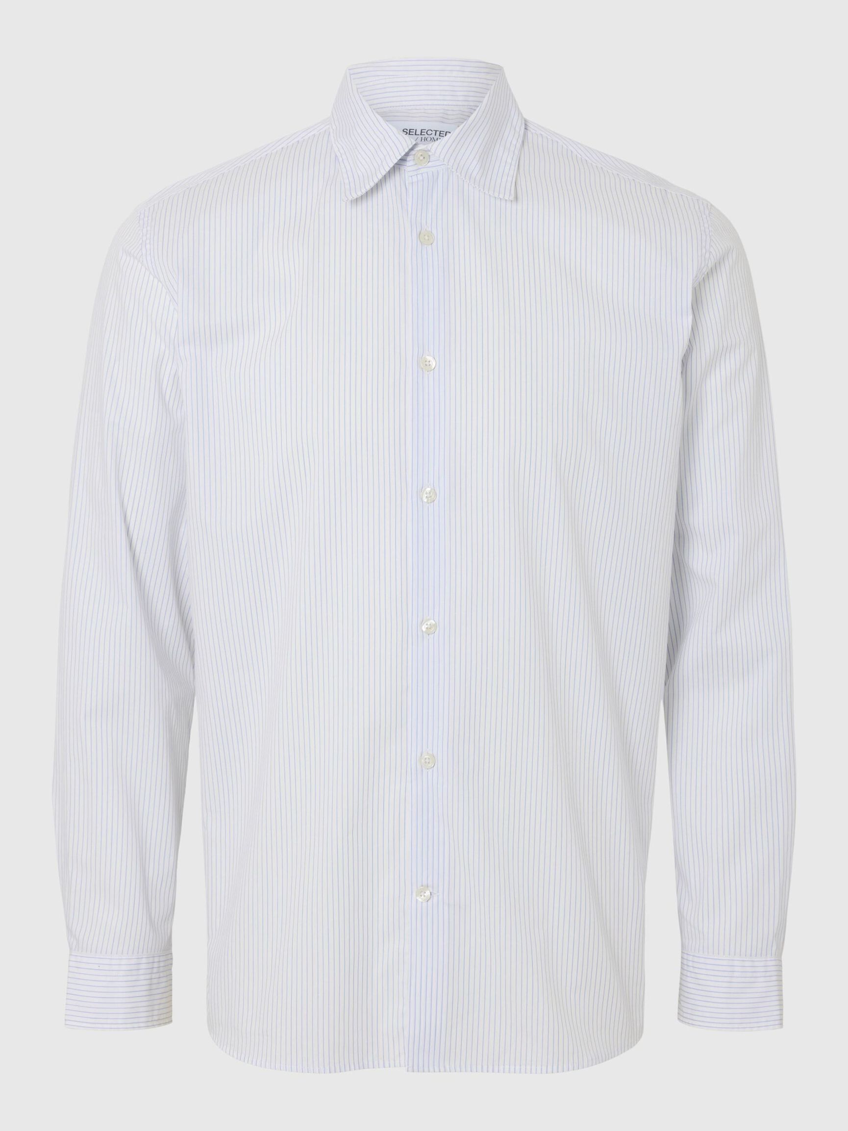 REGULAR FIT SHIRT, White, highres
