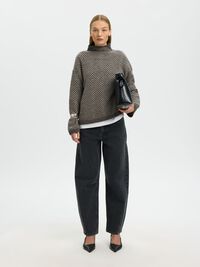 NEULE, Medium Grey Melange, highres