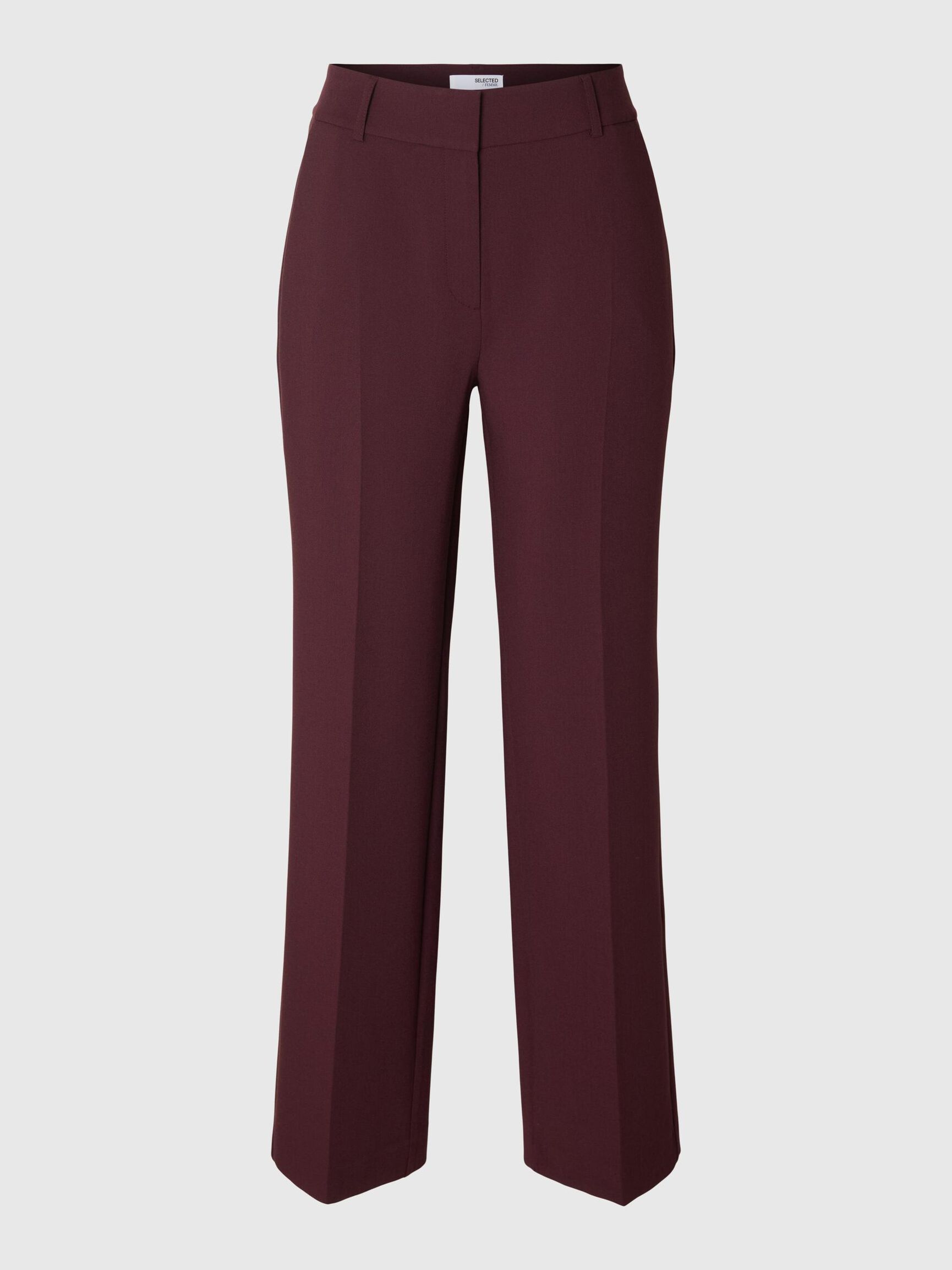 TAILORED WIDE-LEG TROUSERS, Fig, highres