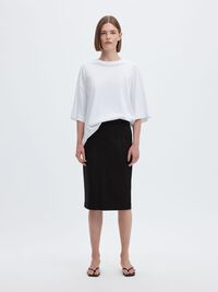 CLASSIC PENCIL SKIRT, Black, highres