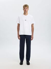 PRINTED REGULAR FIT T-SHIRT, Bright White, highres