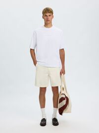 RELAXED FIT T-SHIRT, Bright White, highres