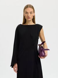 SMALL LEREN TAS, Fig, highres