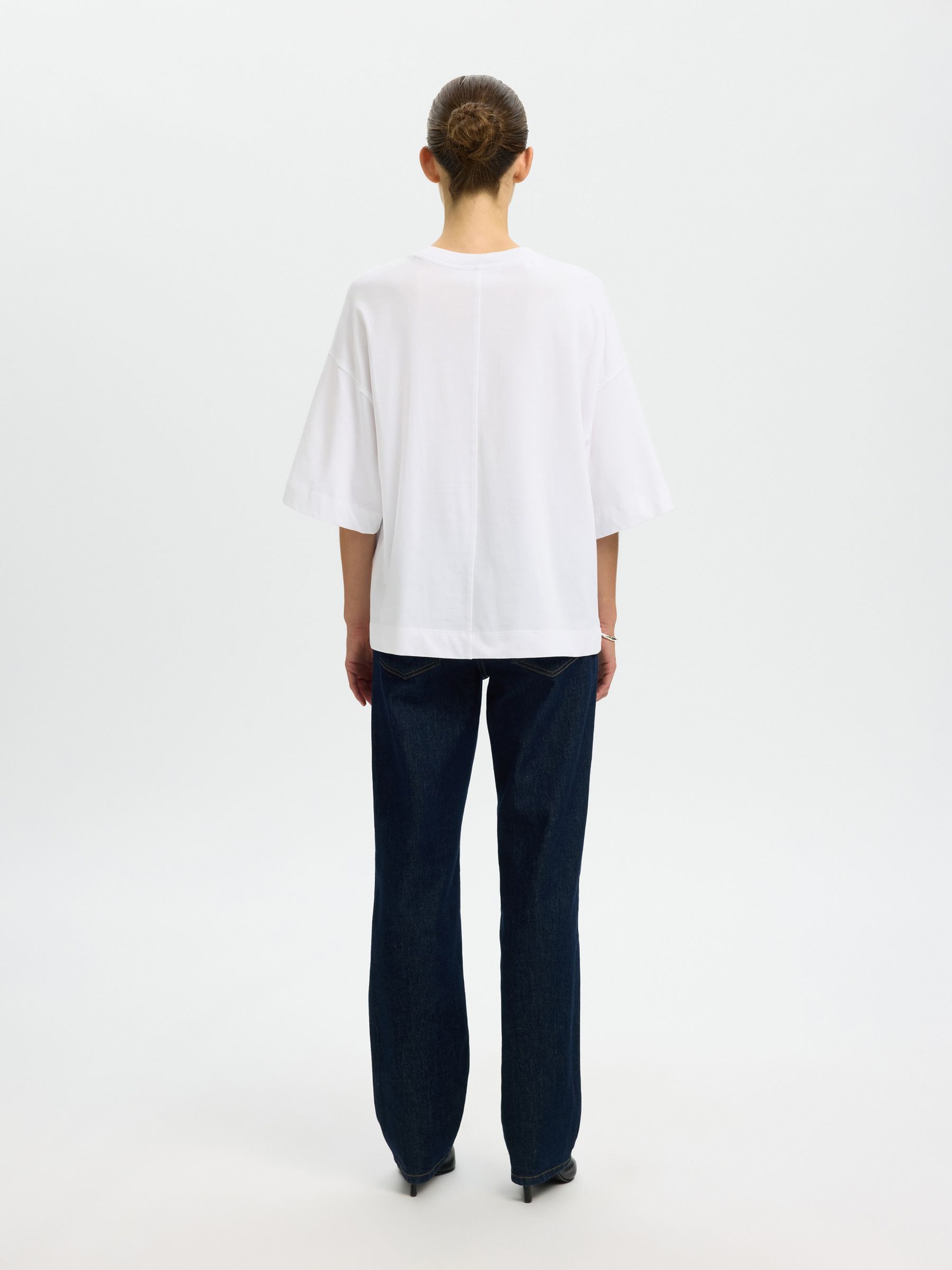 INDISPENSABLE T-SHIRT OVERSIZE, Bright White, highres