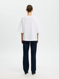 ESSENTIAL OVERSIZED T-SHIRT, Bright White, highres