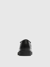 LEDER KILTIE HALBSCHUHE, Black, highres