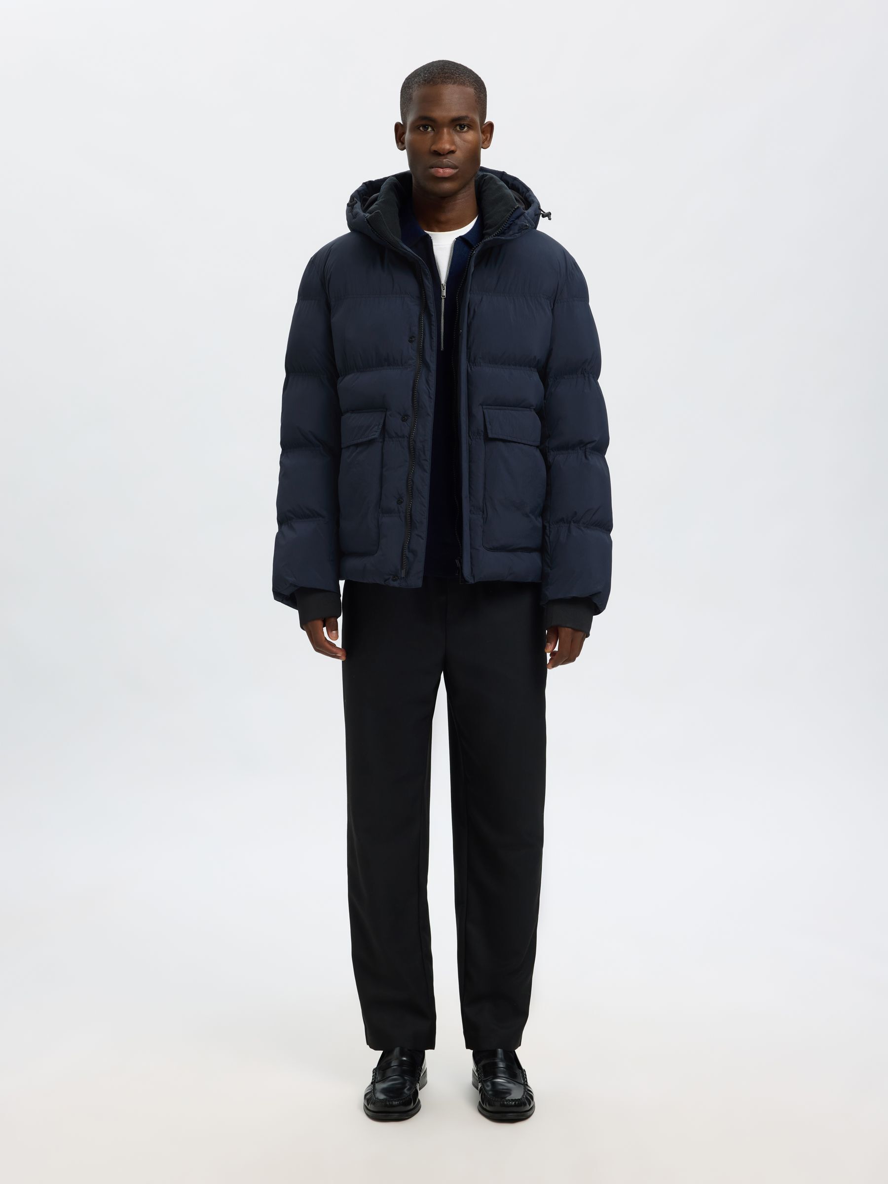 GEFÜTTERTE PUFFERJACKE, Sky Captain, highres