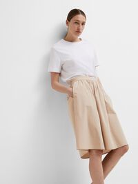 BAUMWOLL MIDIROCK, Humus, highres