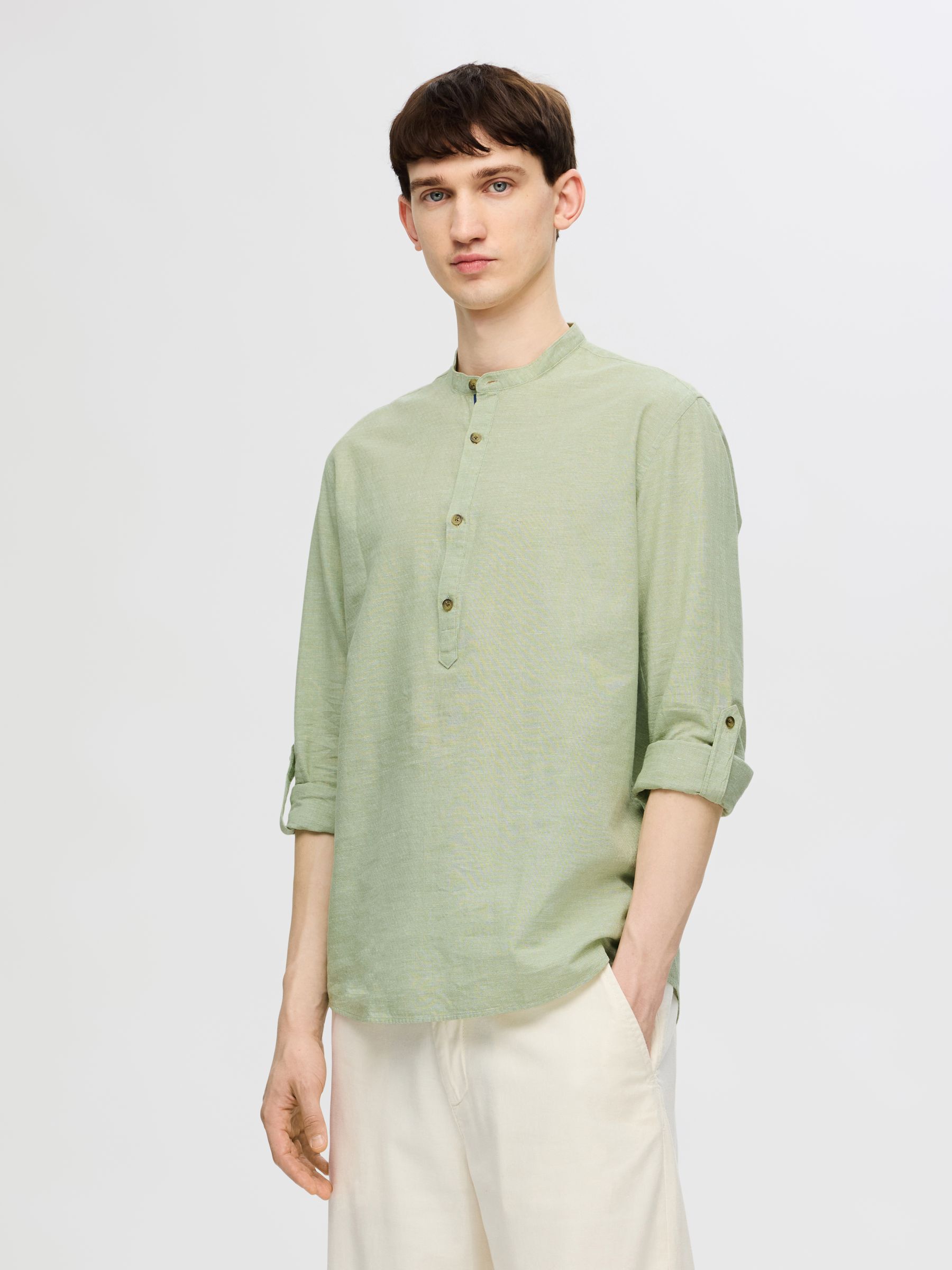 REGULAR FIT LONG SLEEVED SHIRT, Epsom, highres