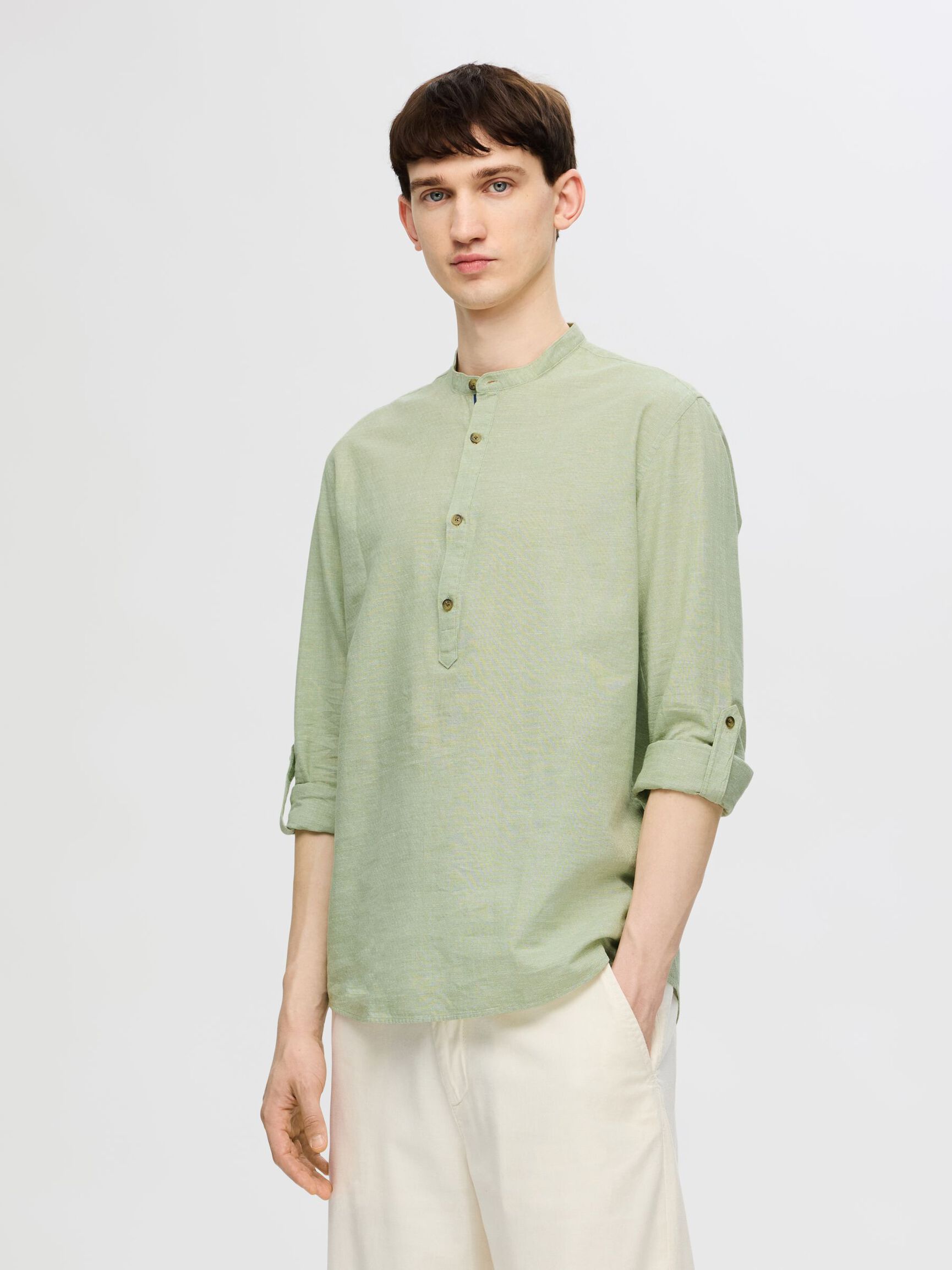 REGULAR FIT LONG SLEEVED SHIRT, Epsom, highres