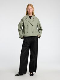 KORT TRENCHCOAT, Vetiver, highres