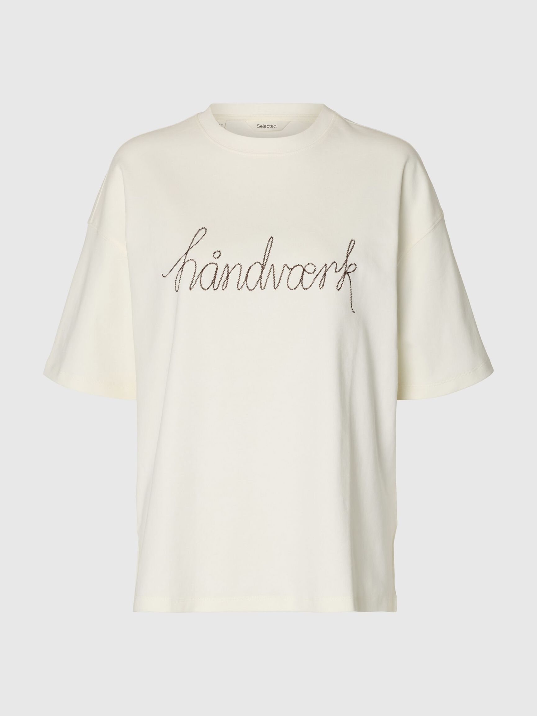 T-SHIRT, Egret, highres