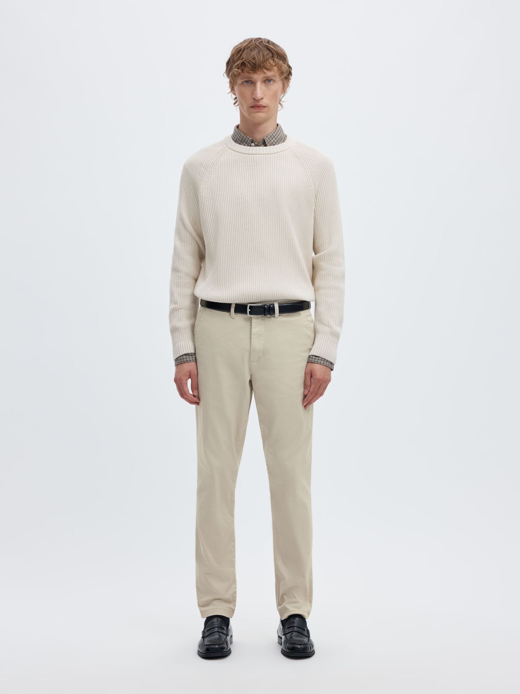 175 SLIM FIT FLEX CHINOS, Moonstruck, highres