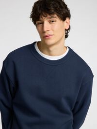 RELAXED FIT SWEATSHIRT, Dark Sapphire, highres