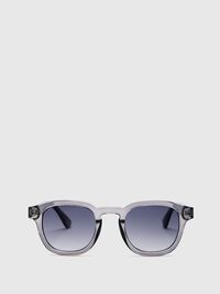 ECKIGE SONNENBRILLE, Grey, highres