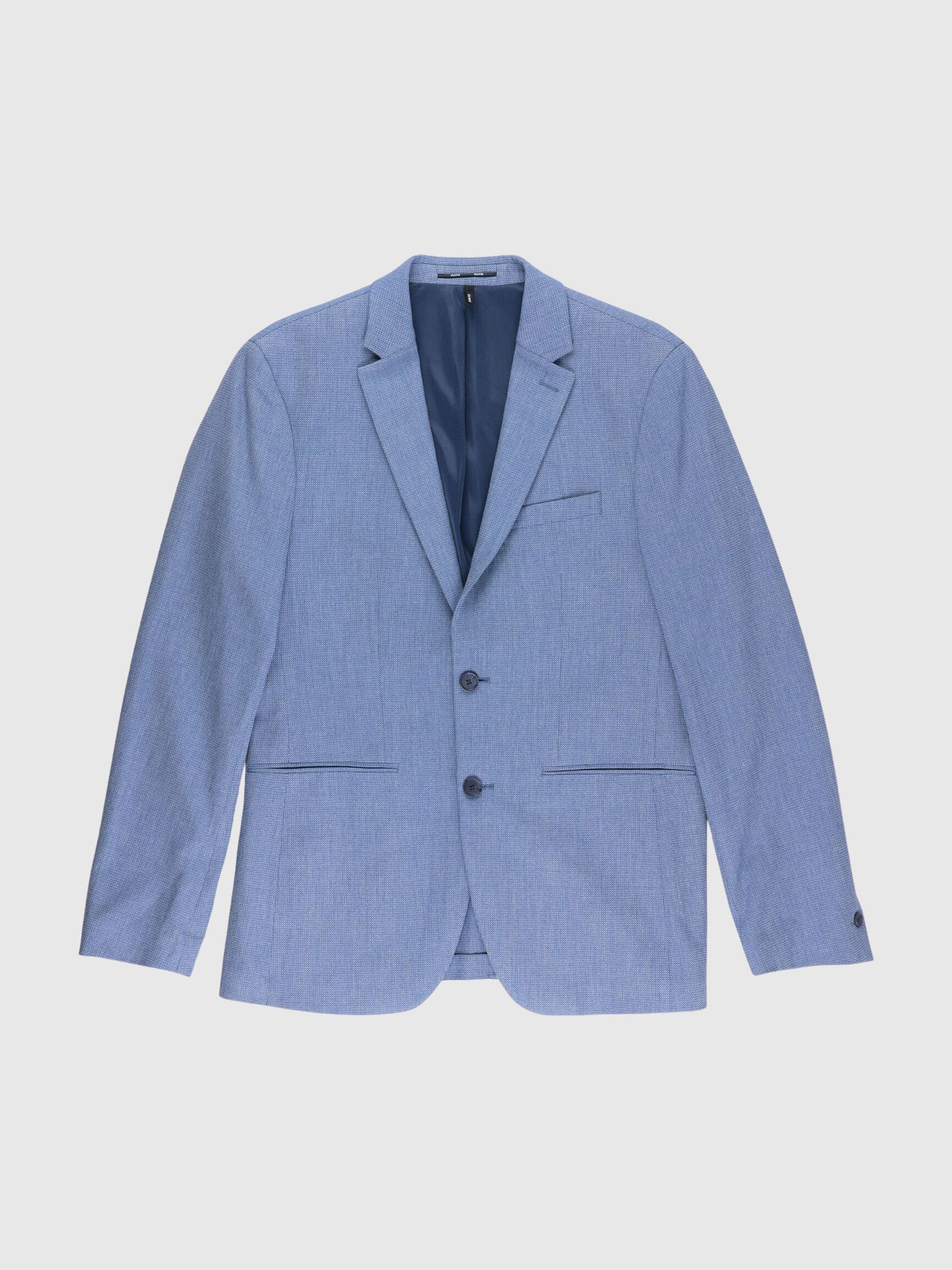SLIM FIT- ELEGANT BLAZER, Light Blue, highres
