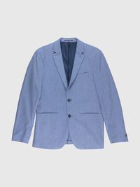 SLIM FIT- ELEGANT BLAZER, Light Blue, highres