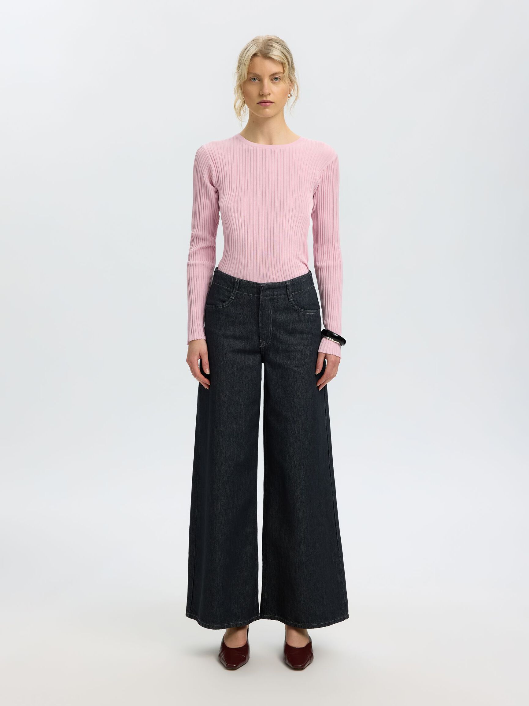 COTTON STRUCTURED PULLOVER, Winsome Orchid, highres