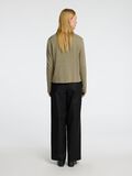 Selected LINNEBLANDNING STICKAD KOFTA, Vetiver, highres - 16096203_Vetiver_004.jpg