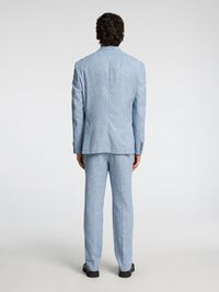 REGULAR FIT SINGLE-BREASTED BLAZER, Light Blue, highres