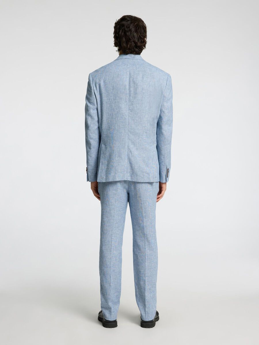 Selected REGULAR FIT ENKELTSPENT BLAZER, Light Blue, highres - 16093870_LightBlue_004.jpg
