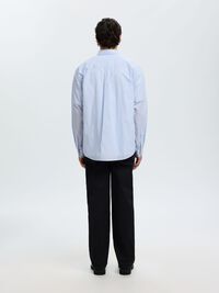 BAUMWOLL LANGARMHEMD, Cashmere Blue, highres