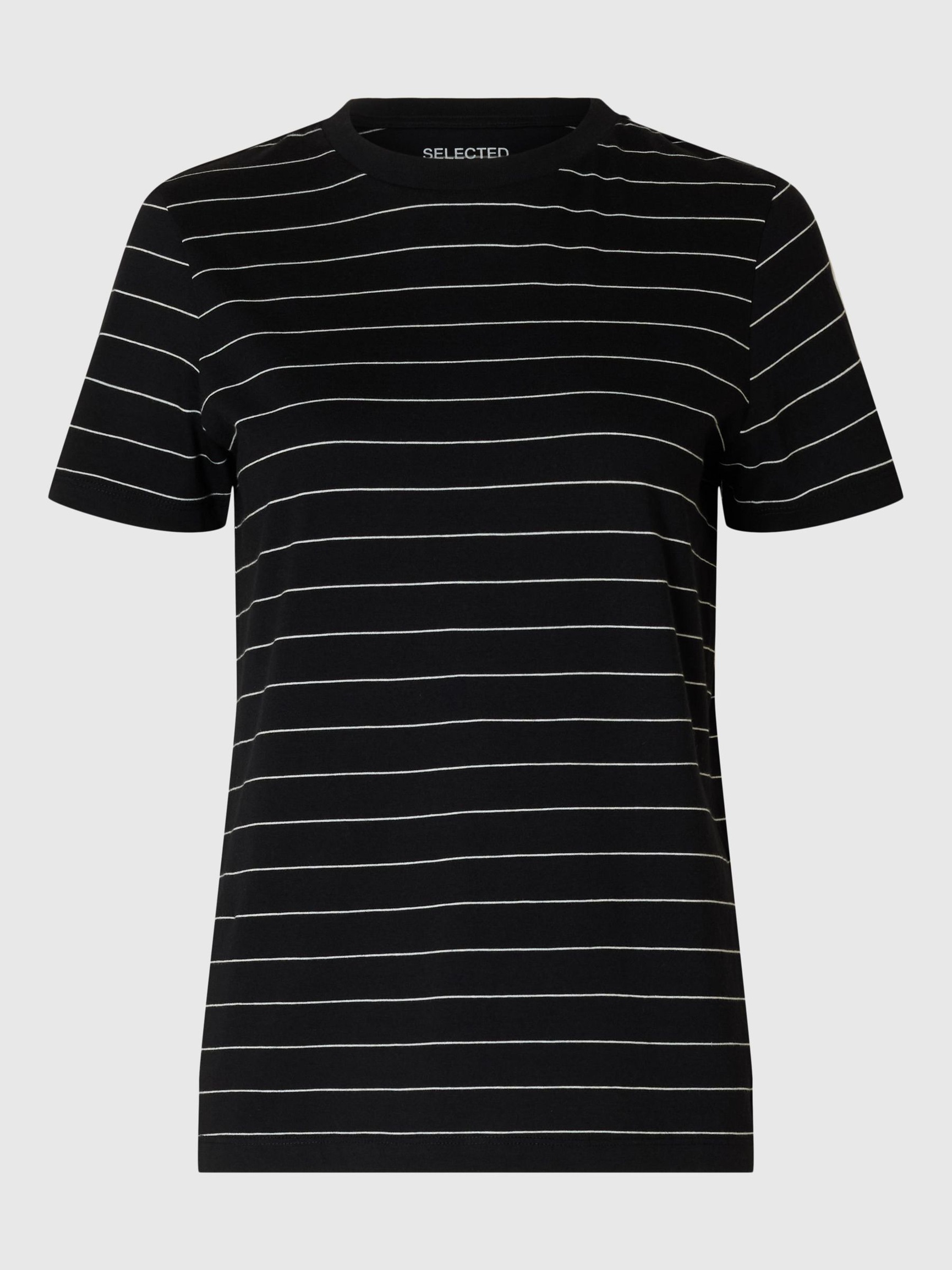 T-SHIRT, Black, highres