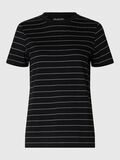 Selected GESTREIFTES BAUMWOLL T-SHIRT, Black, highres - 16097179_Black_1170385_001.jpg