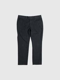 175 SLIM FIT FLEX TROUSERS, Grey Melange, highres