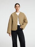 Selected QUILTED SHORT JACKET, Greige, highres - 16099317_Greige_008.jpg