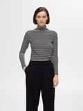 Selected GESTREEPT TOP MET LANGE MOUWEN, Black, highres - 16094344_Black_1115980_003.jpg