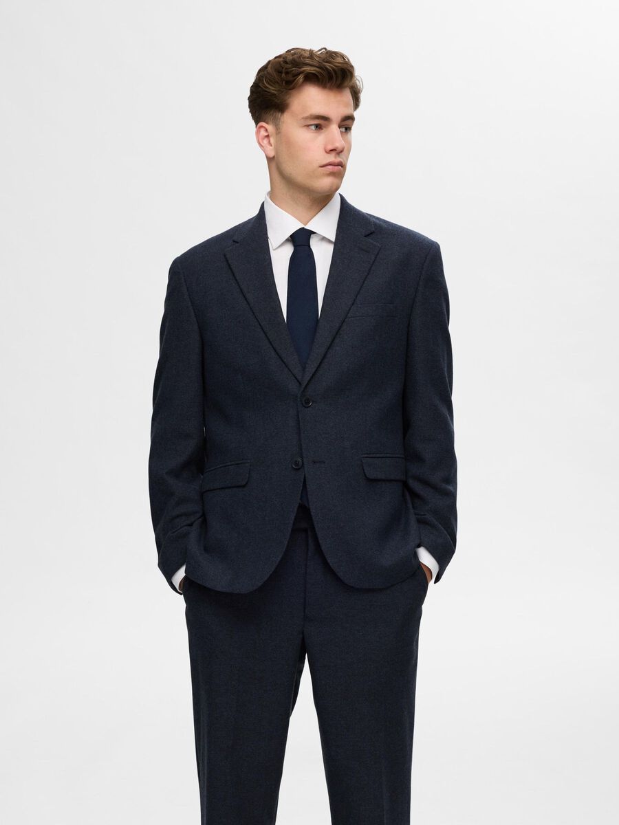 Selected CHECKED WOOL BLEND BLAZER, Dark Blue, highres - 16094332_DarkBlue_1115787_003.jpg