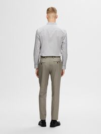 VISKOSEMIX SLIM FIT ANZUGHOSE, Brownie, highres