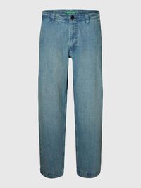 LIGHT WASH LOOSE-FIT JEANS, Light Blue, highres