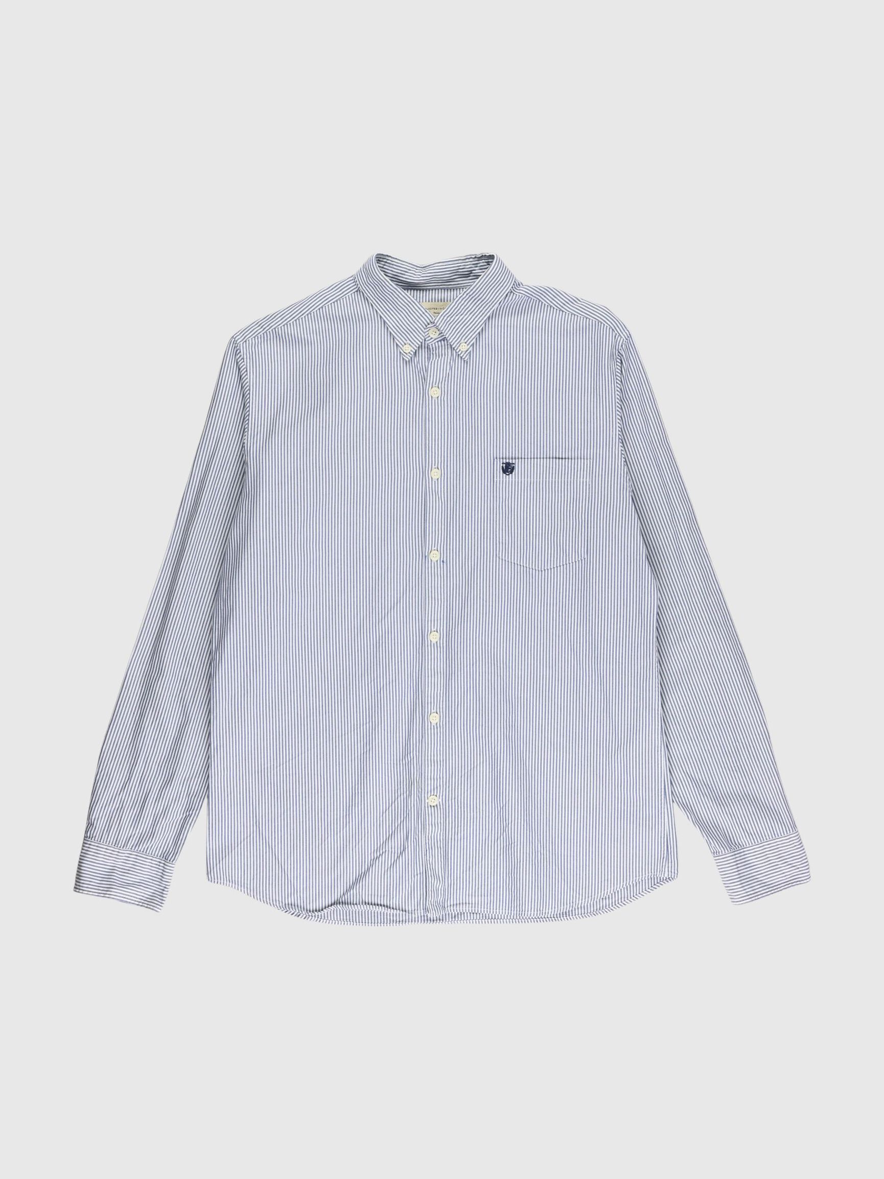 SHIRT, Dark Blue, highres