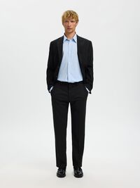 REGULAR FIT  BLAZER, Black, highres