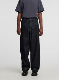 SELVEDGE DENIM JEANS, Blue Denim, highres