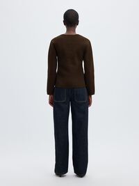 BAUMWOLLMIX STRICKJACKE, Delicioso, highres