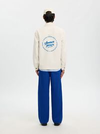 REGULAR FIT OVERSHIRT, Egret, highres