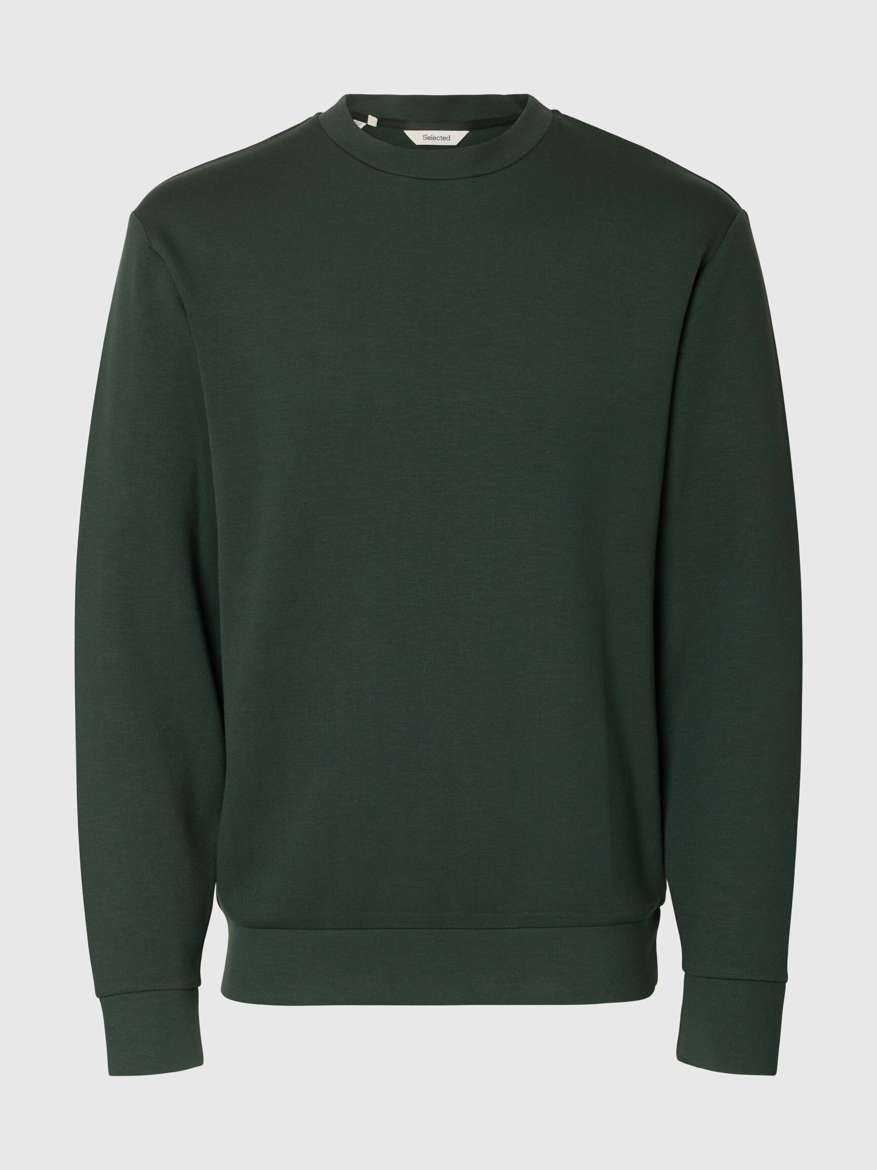 VISCOSE BLEND SWEATSHIRT, Deep Forest, highres