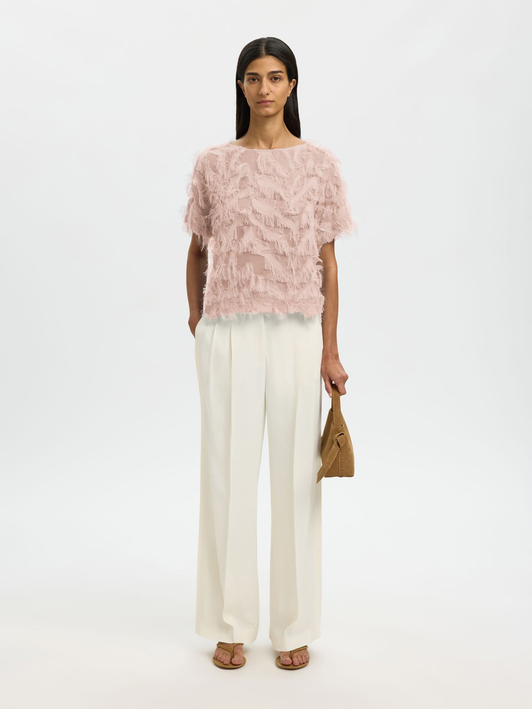 BÅDUDSKÆRING TOP, Pale Dogwood, highres