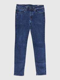 1002 - STRAIGHT FIT JEANS, Dark Blue Denim, highres